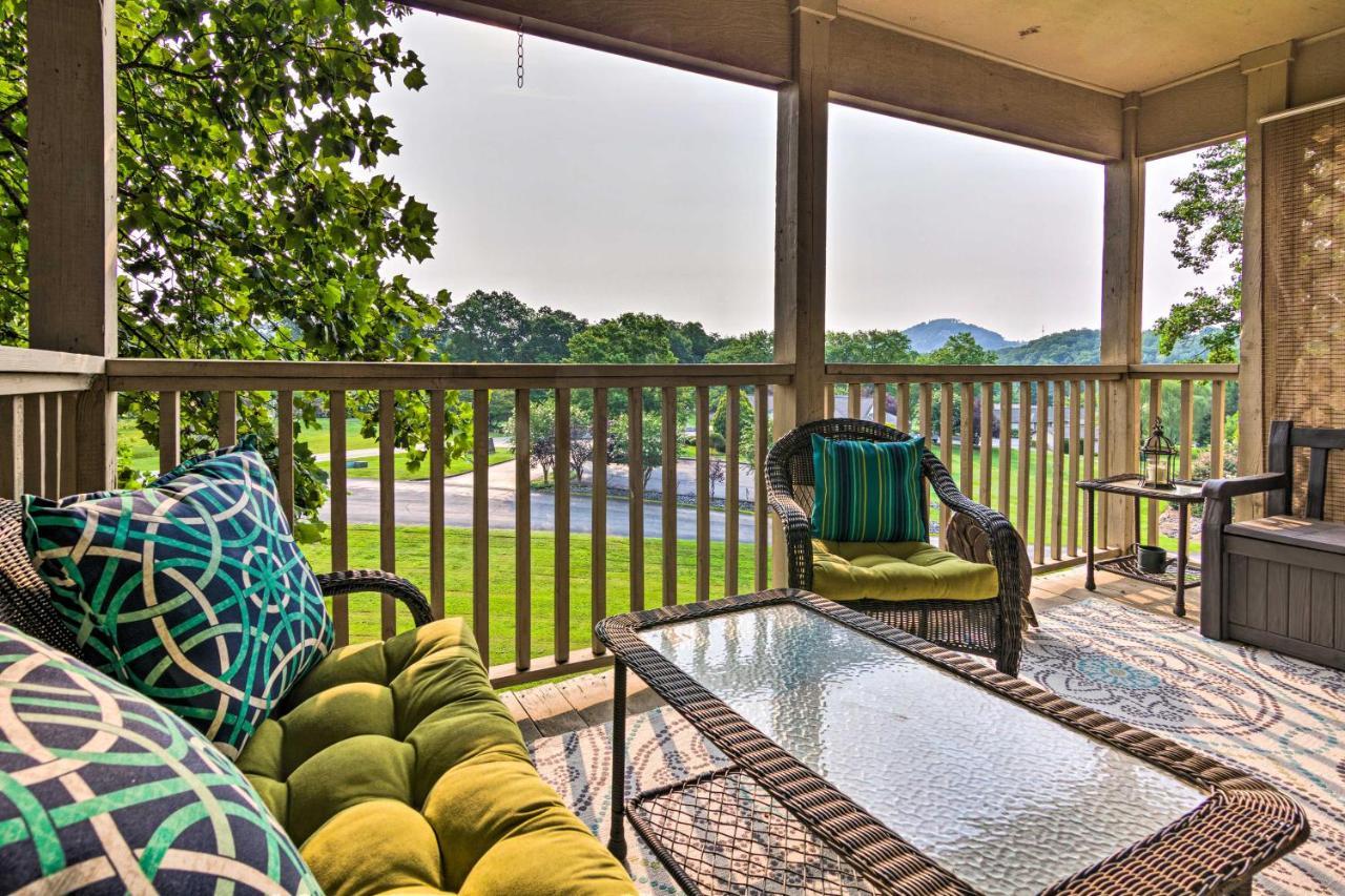 Modern Studio With Balcony About 1 Mi To Lake Lure! Bagian luar foto